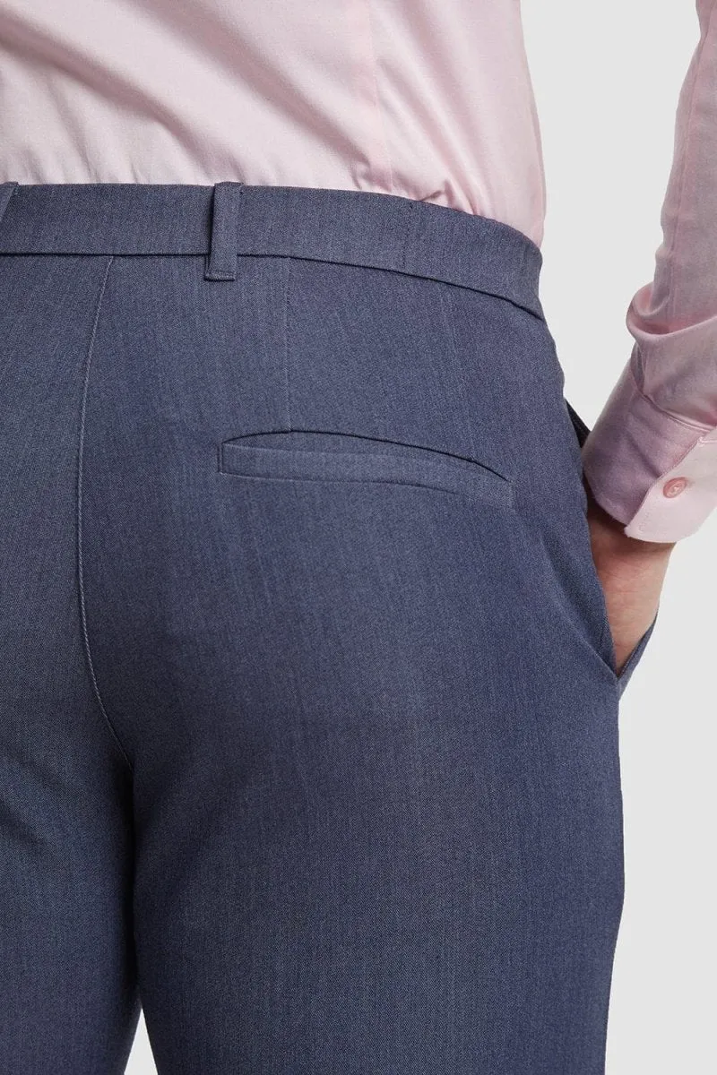 Athletic Fit Essential Pants 2.0 in Chambray Breathable mesh design