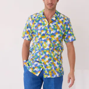 Cool Nylon Inserch SS Dot Print Shirt SS015-00066 Multi