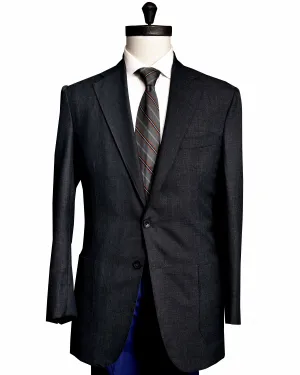 Dugdale Fine Worsted - Dark Grey Plain Jacket Thermoregulating Lining