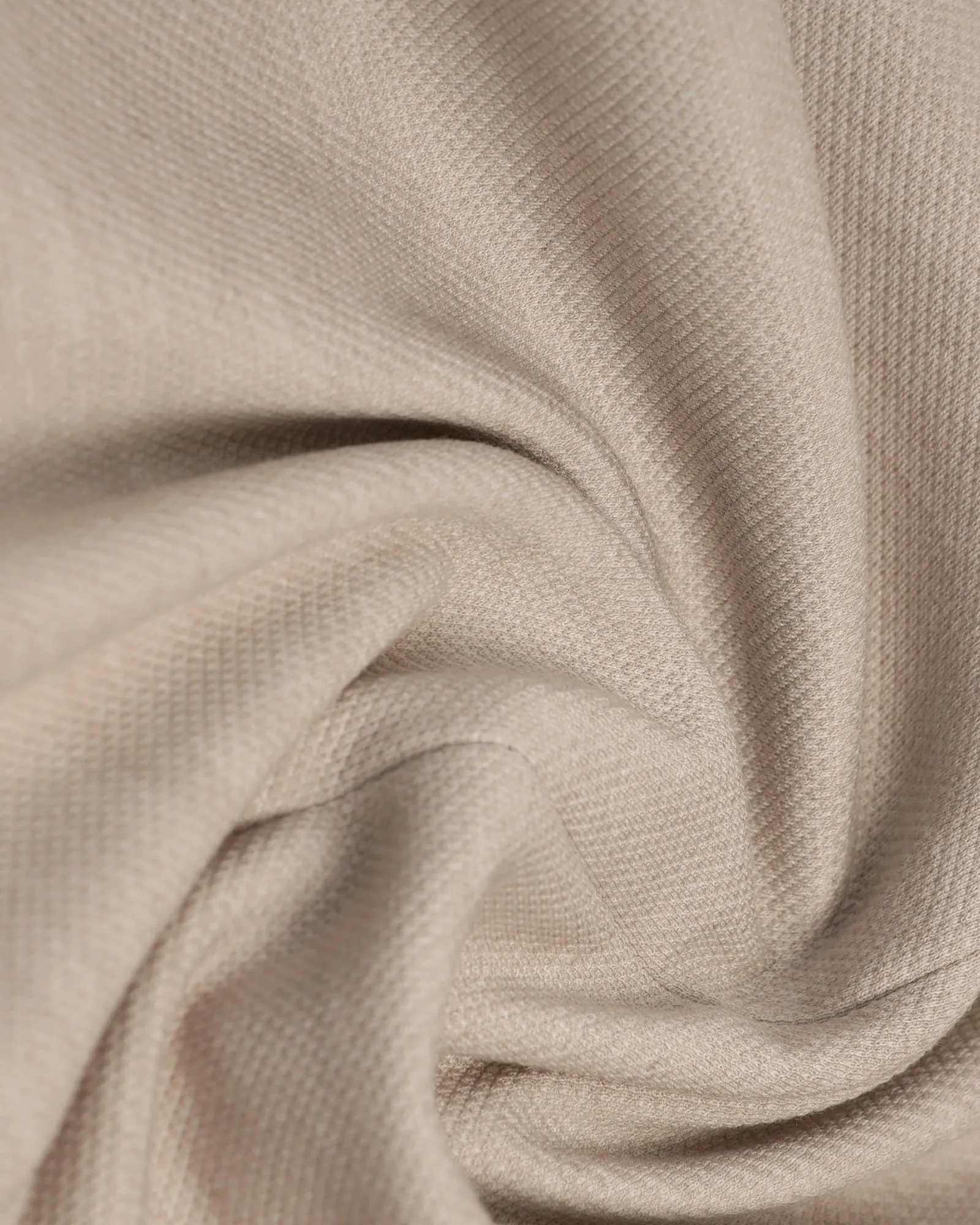 Mild Weather Auxiliary Attachment Points Formal Beige Textured Blazer - Dylan