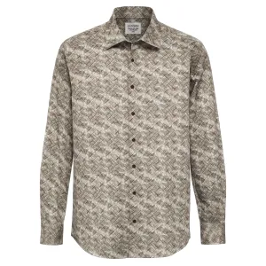 Janson Sport Shirt-100% Cotton Satin Finish, European Made Formal Elegance