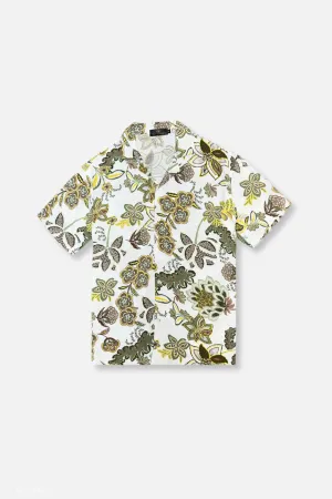 Darland Tropical Revere Collar Shirt Gloss Fit