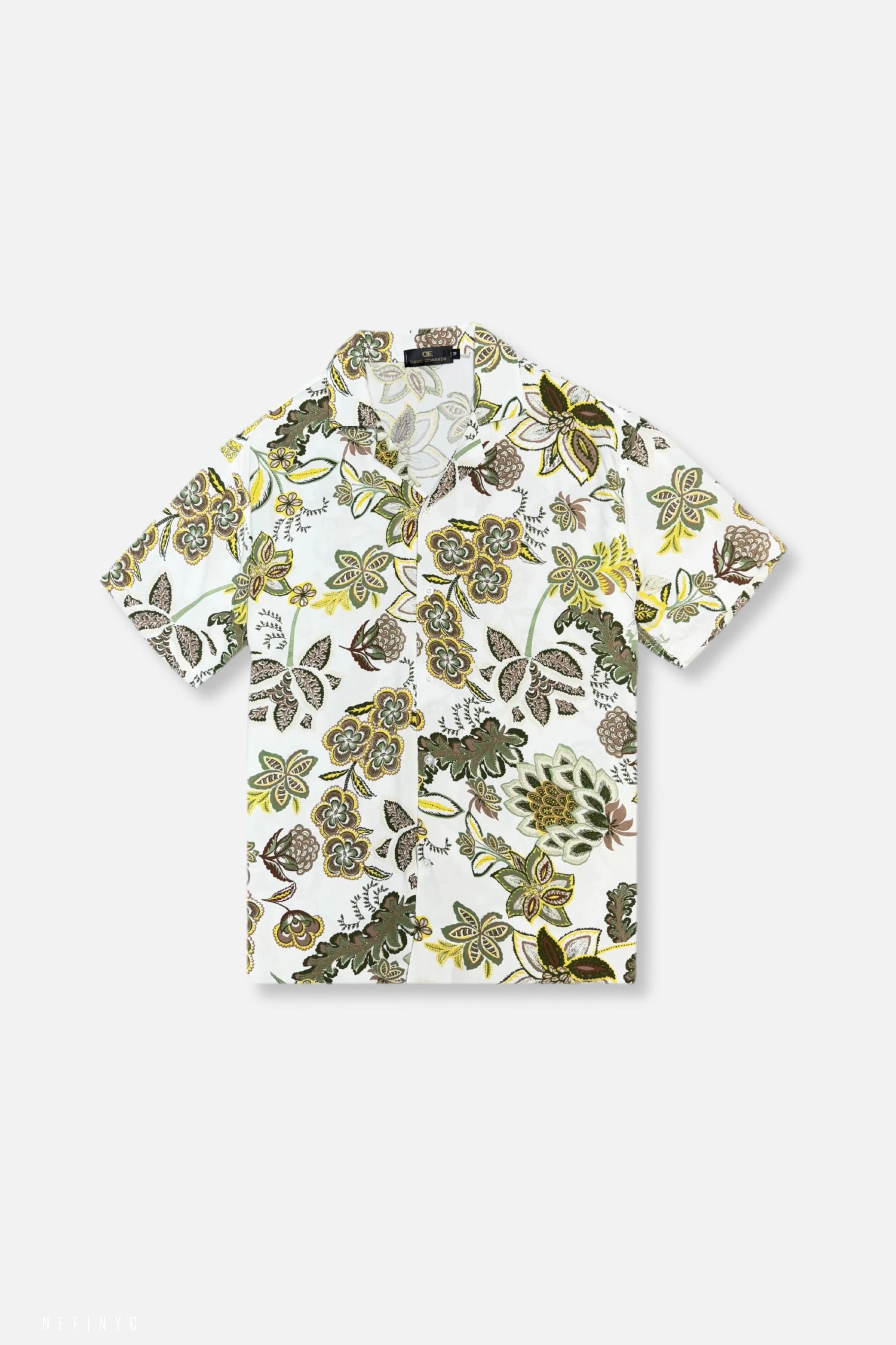 Darland Tropical Revere Collar Shirt Gloss Fit