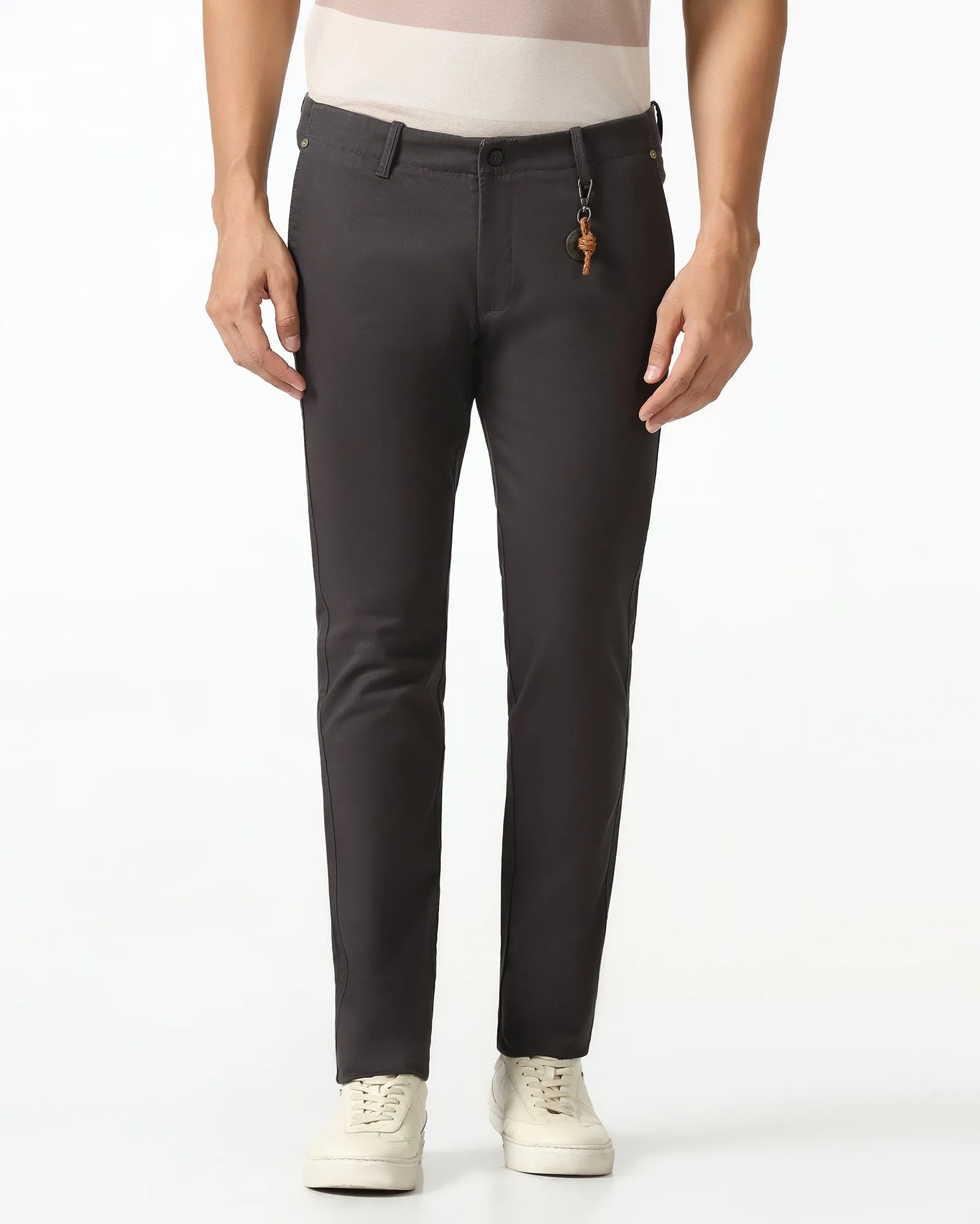 Outdoor Lifestyle Seamless construction Charcoal Textured Khakis - Segi