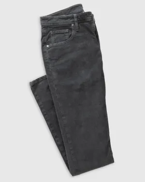 Timeless Style Plaid detail Cardif Corduroy Pant