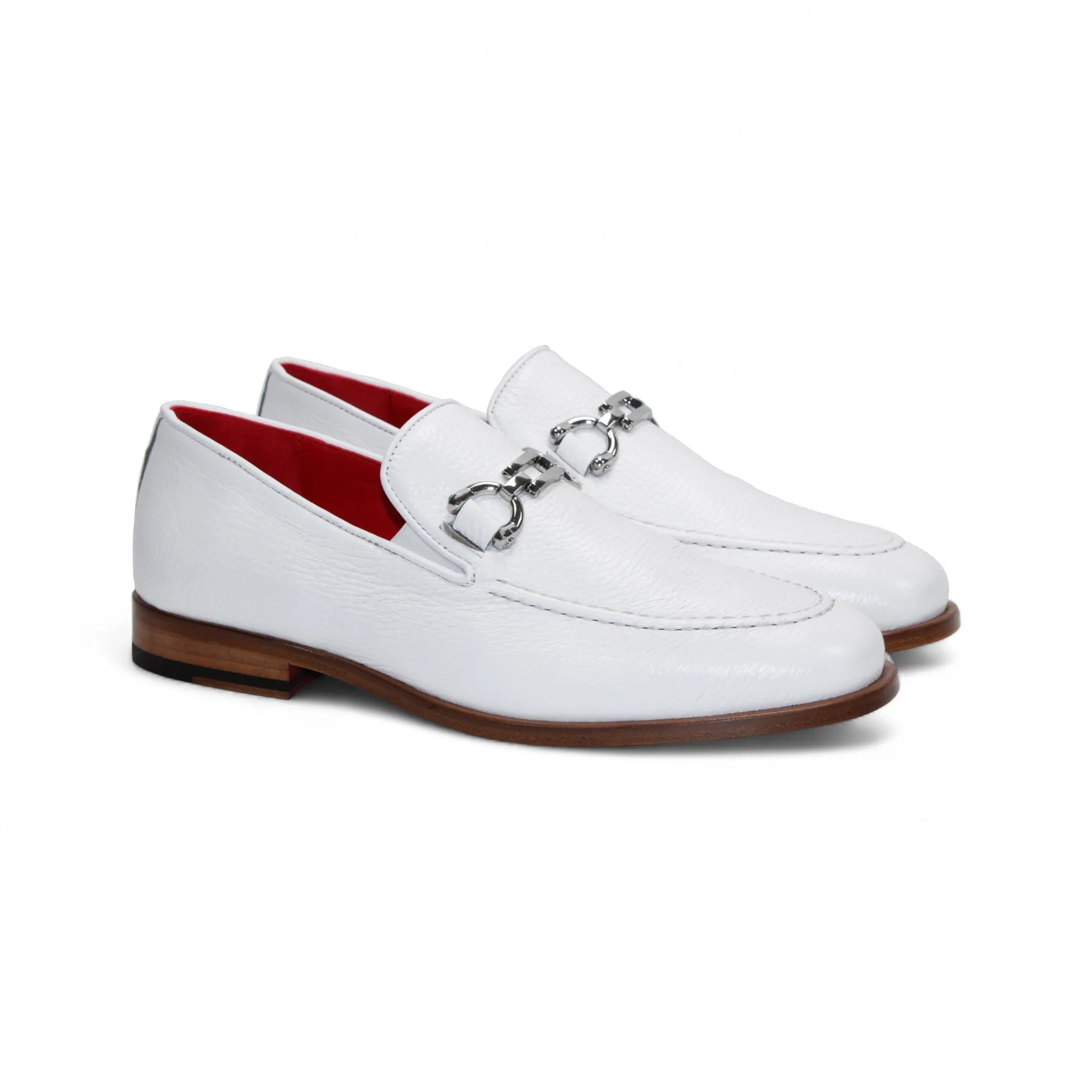 Multi Purpose Denim Cool Emilio Franco "Edgardo" White Shoes