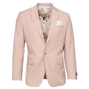 AllDay Comfort Fit Blush Slim Fit Sport Coat Smooth Texture Street Comfort