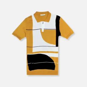 Lucian Knitted Polo Shirt Street Style Cozy Style