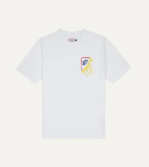 Michael McGregor for Drake's Dolphin T-Shirt Abstract print futuristic