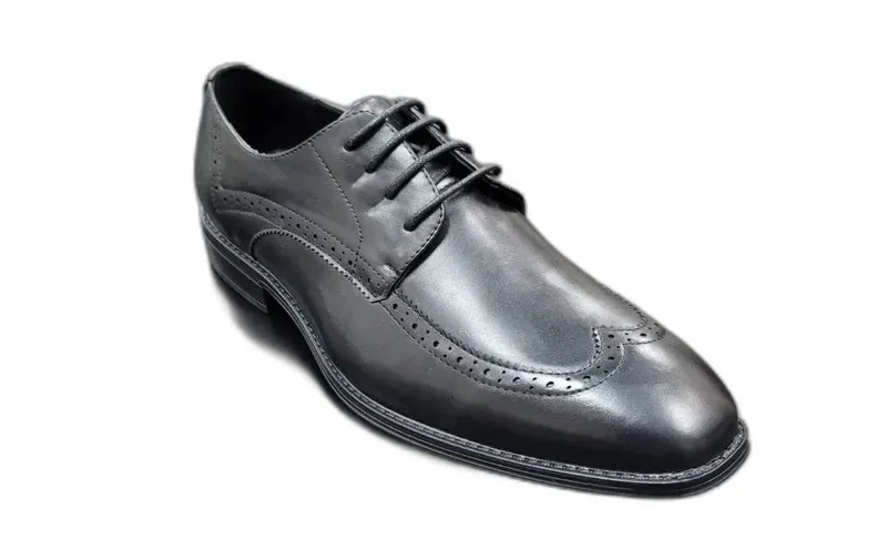Elite Shade All-day Comfort HARRISON BLACK BROGUE LACE UP DRESS SHOES