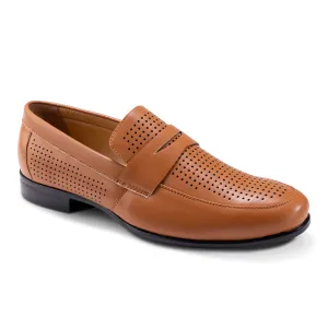 Clean Lane Loose Fit Montique Cognac Casual Summer Loafer Shoes S84