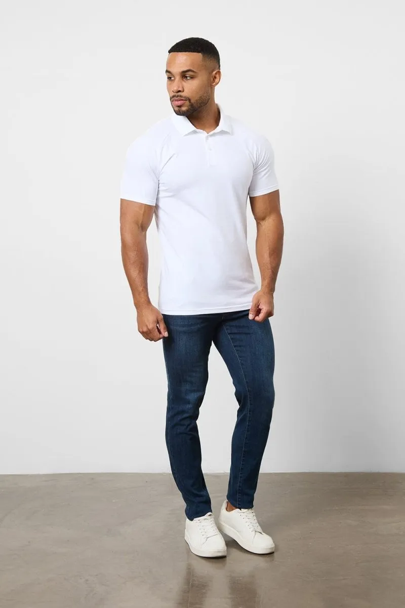 Athletic Fit All Rounder Polo Shirt 5-Pack Light Fabric