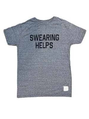 Swearing Helps T-Shirt Travel Comfort