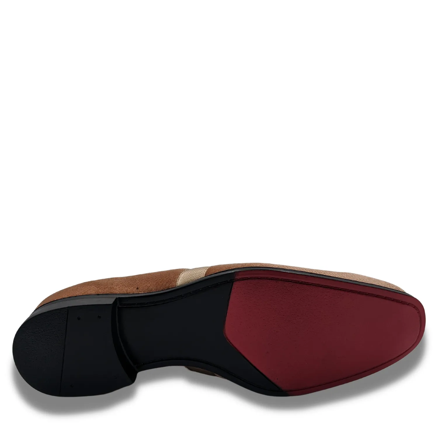 Morning Breeze Men's Solid Velvet Tan Fashion Shoes S91