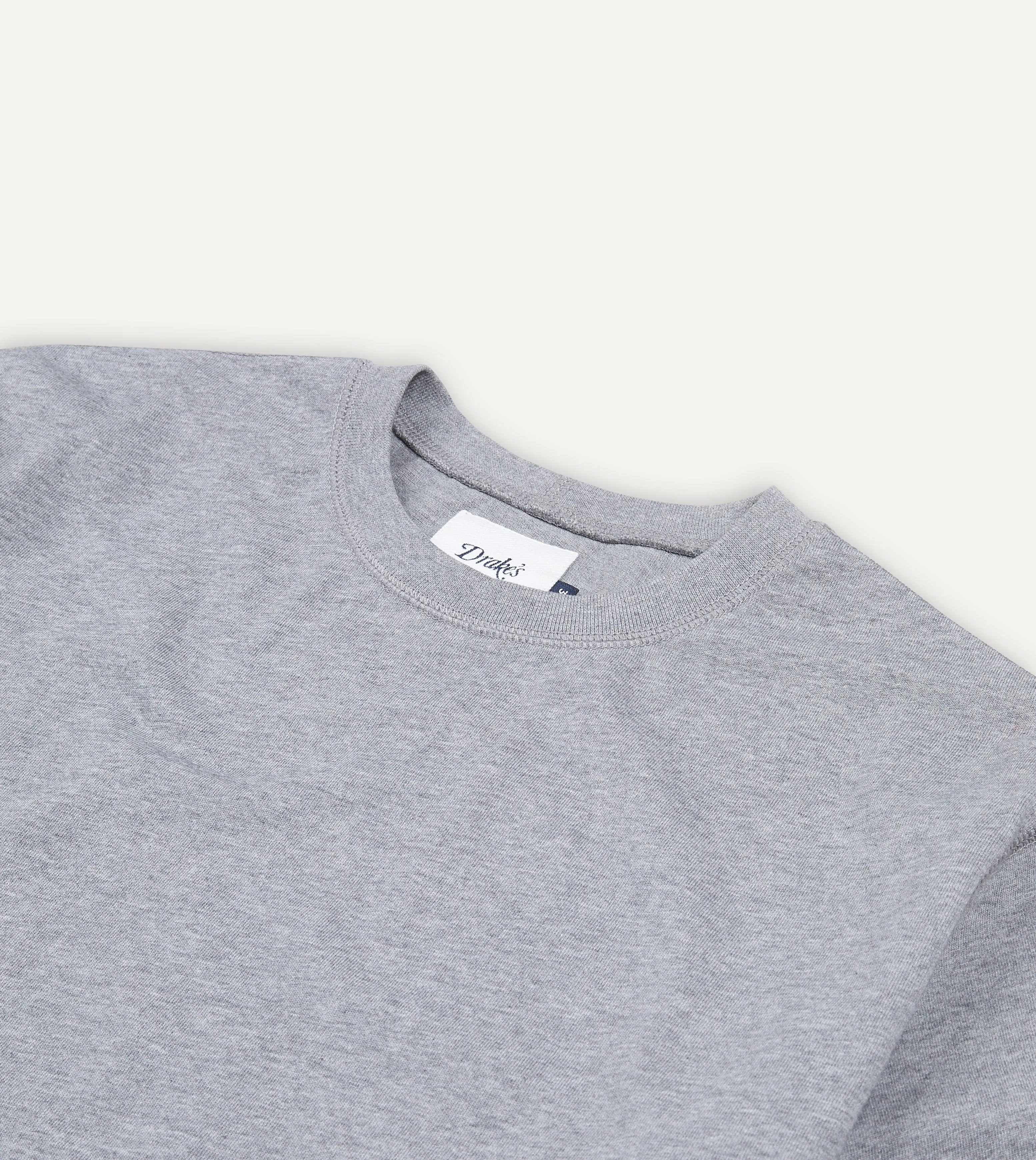 AllWeatherComfort Grey Cotton Crew Neck Hiking T-Shirt