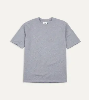 Casual Wearable Grey Cotton Crew Neck Hiking T-Shirt