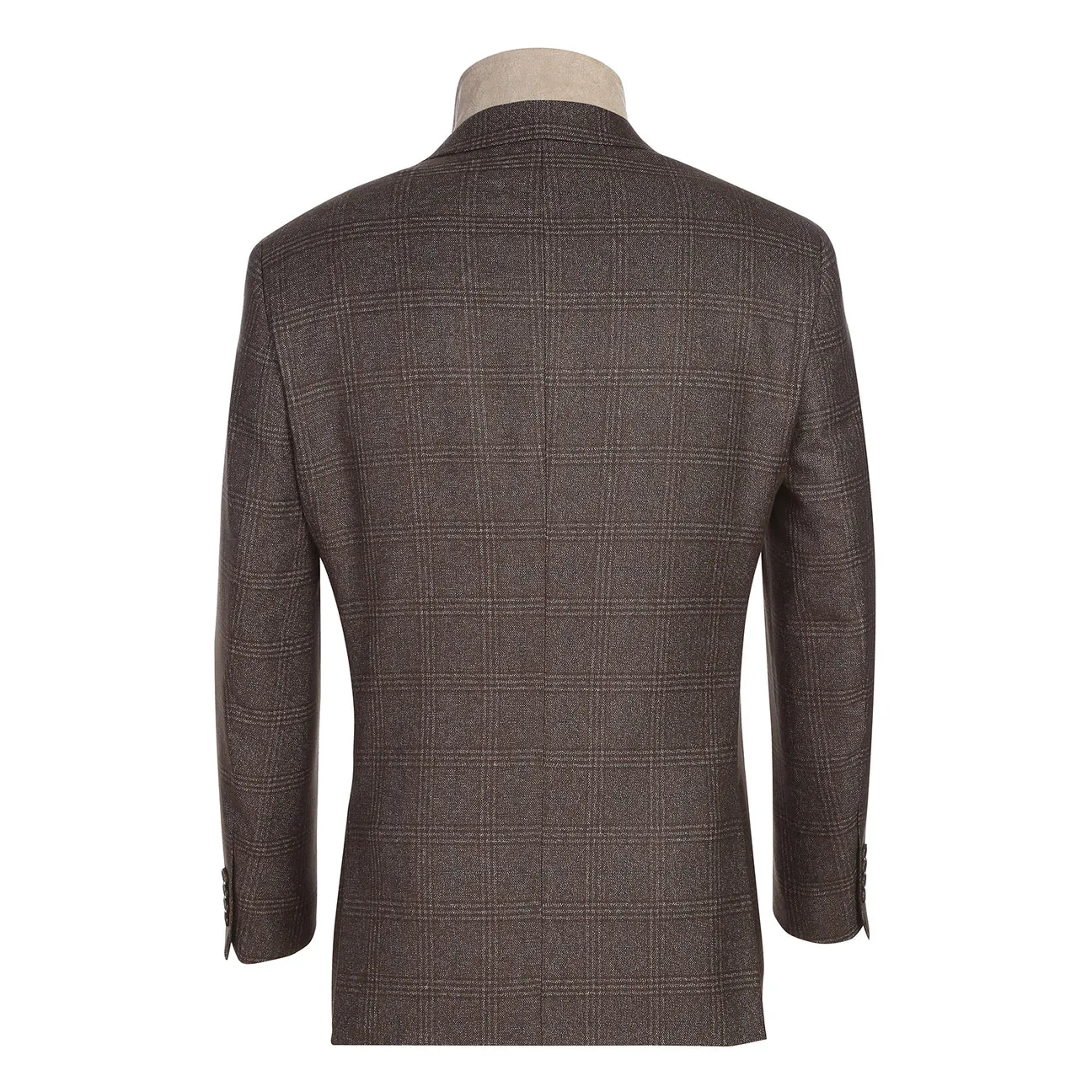 Alessandro Vitello by Renoir New Slim Fit Bib Brown Blazer 294-40 AntiPillingFinish RipResistant Reinforcement