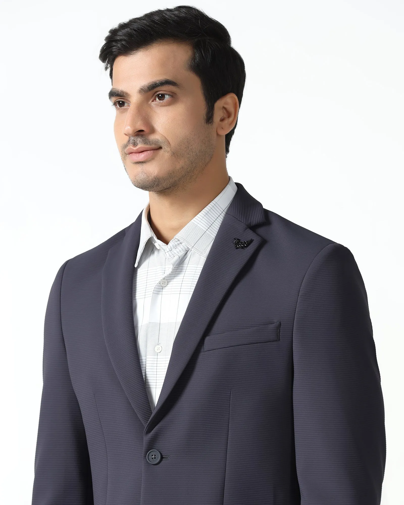 Grey TechPro Stripe Blazer - Fiesta Thermoplastic Elastomer Trim