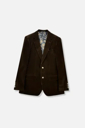 Foldable Design Kenmark Velvet Blazer