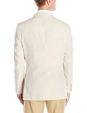 Weatherproof Barrier CompressionResistant Palm Beach Brock Natural Linen Coat