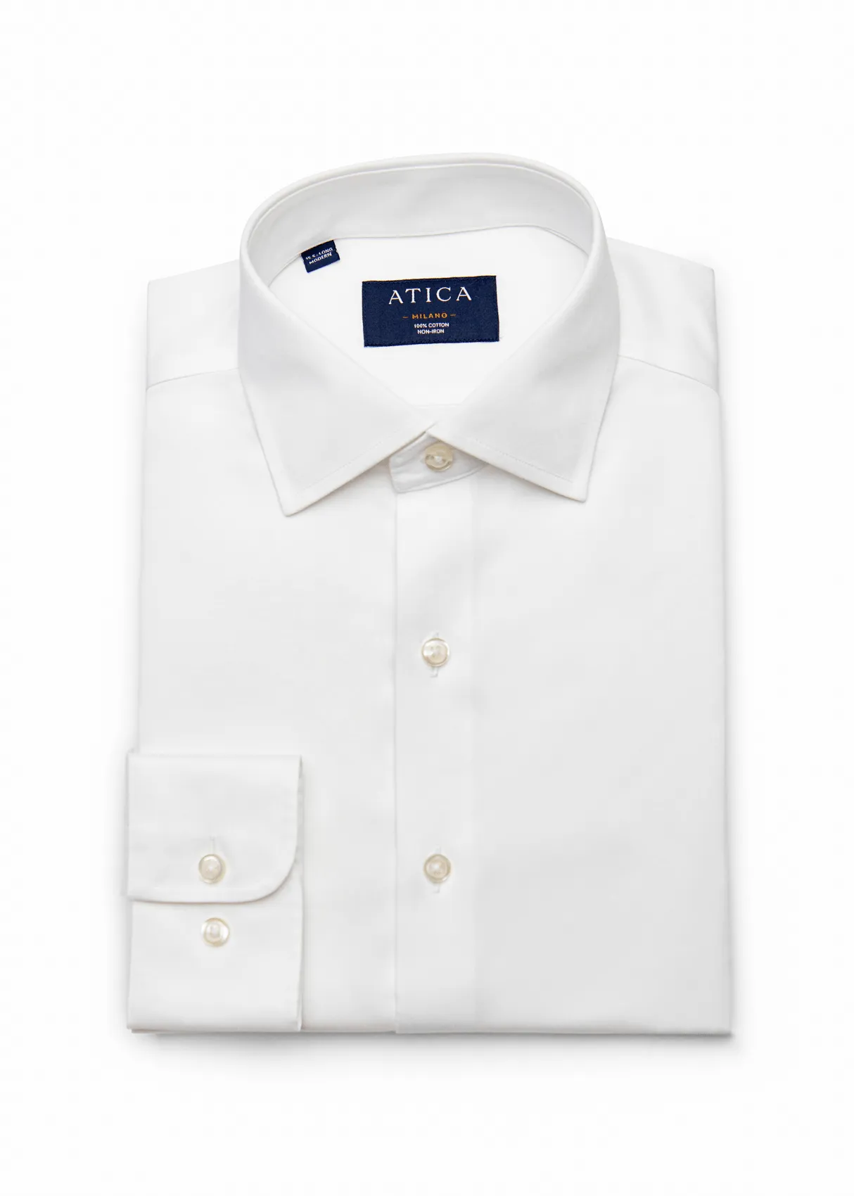 Milano White Shirt - Modern Non Restrictive Armhole