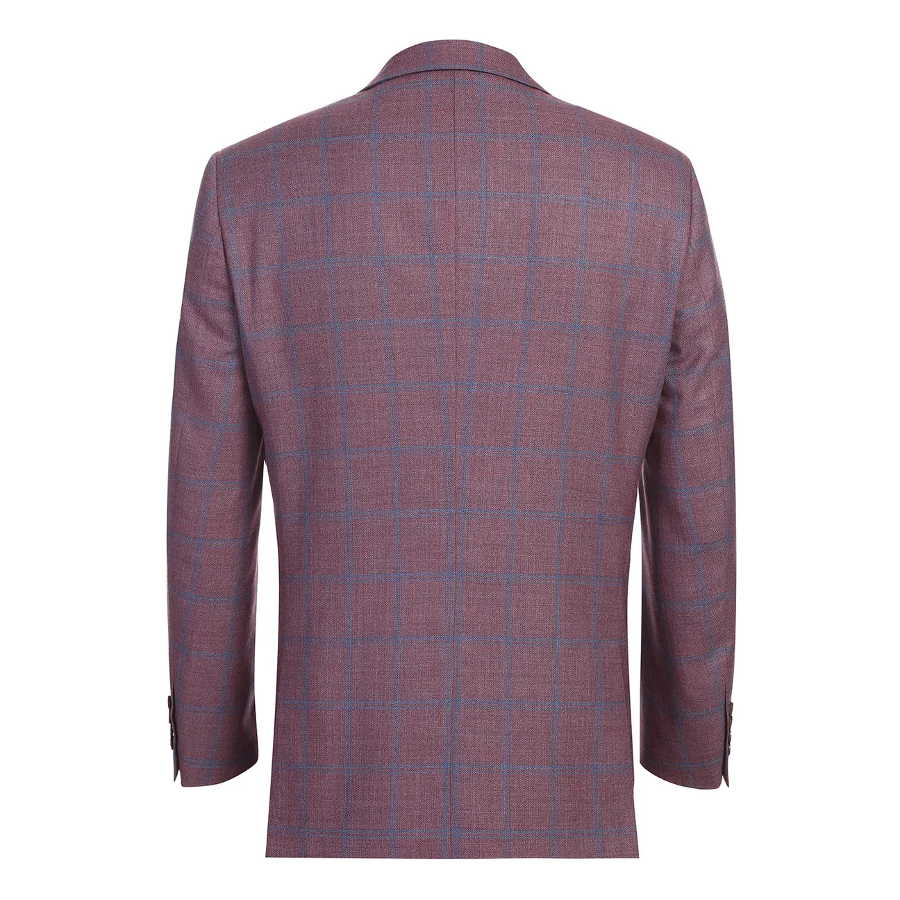 Alessandro Vitello by Renoir New Slim Fit Wool Amaranth Blazer 565-17 Breathable Softshell Layer Soft Shell