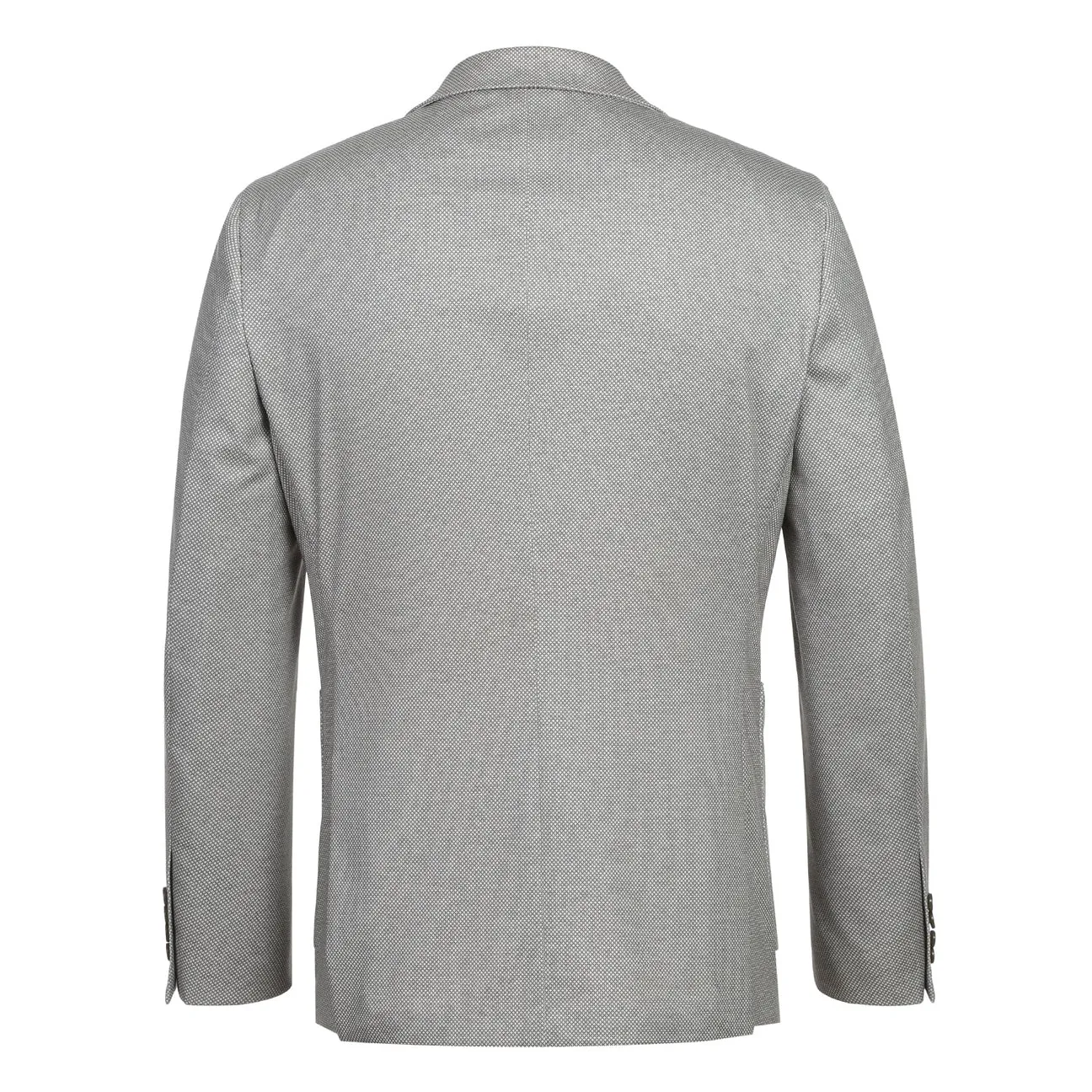 Pellagio Gray Men's Half Canvas Blazer PS23-2 Minimal Detailing Runway Inspired