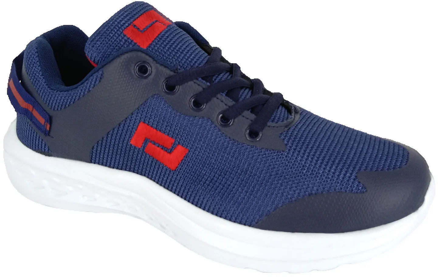EXCEL Men's Navy Ultralight Athletic Shoes SP667 foldable LightweightUpper