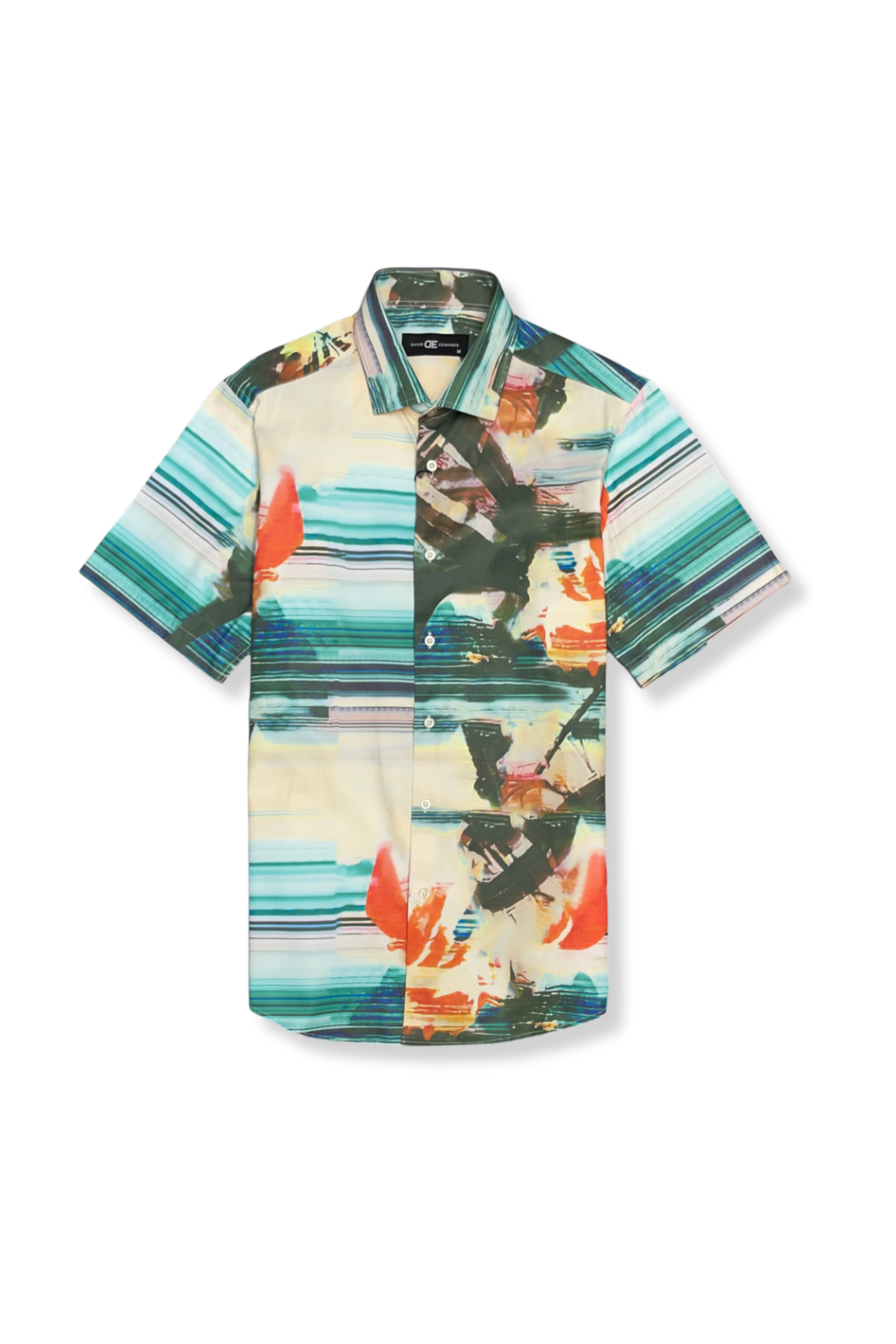 ThermalRegulatingFabric CompressionEnhanced Decatur Short Sleeve Button Down