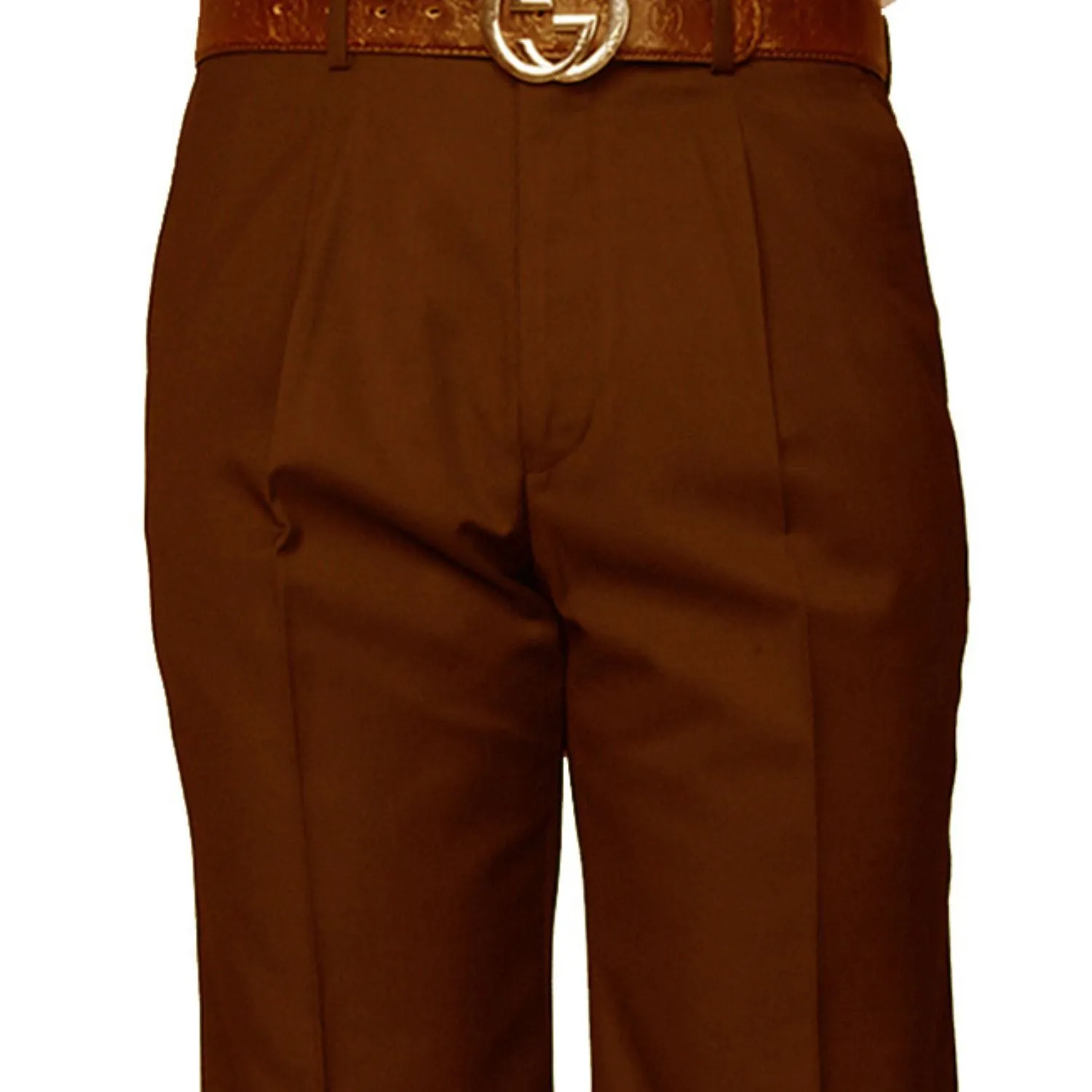 QuickDryTechnology Dubhe Collection: Copper Pleated Wool Pants