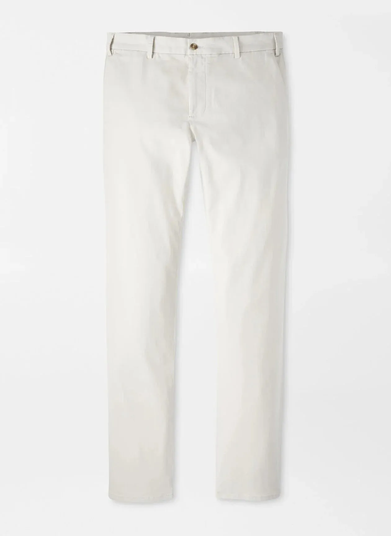 Functional Layers Soft Stretch Peter Millar Signature Sateen Flat Front Trouser in Stone