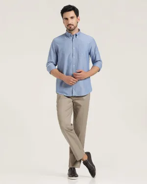 Adjustable loop Straight B-90 Casual Mouse Solid Khakis - Criston