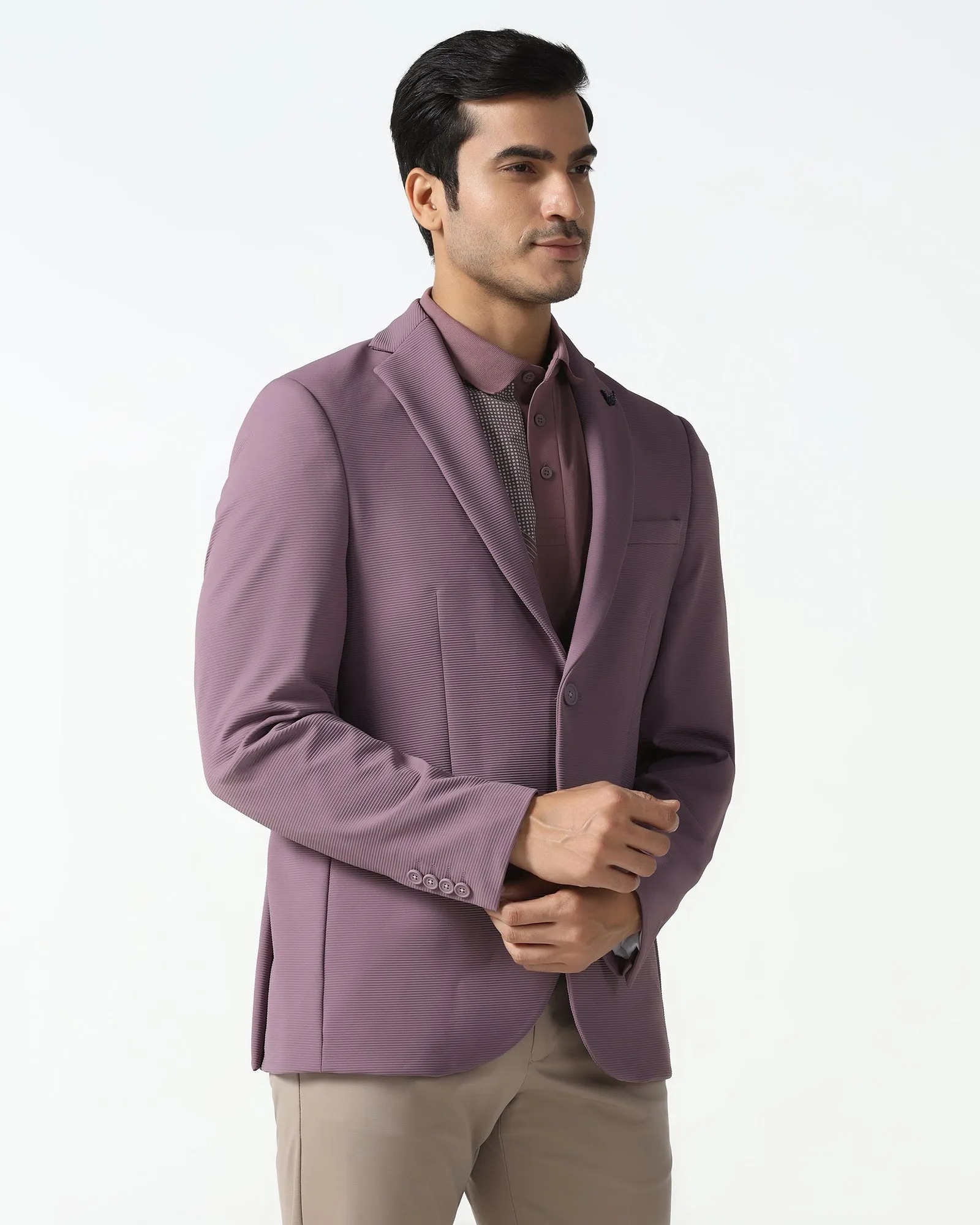 Pink TechPro Stripe Blazer - Fiesta Insulated Padding Cheap Nice