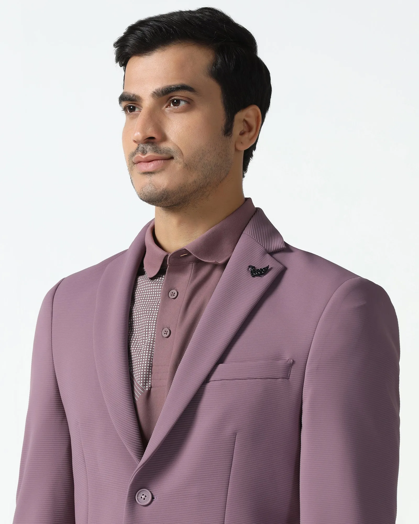 Pink TechPro Stripe Blazer - Fiesta Warmth Retention