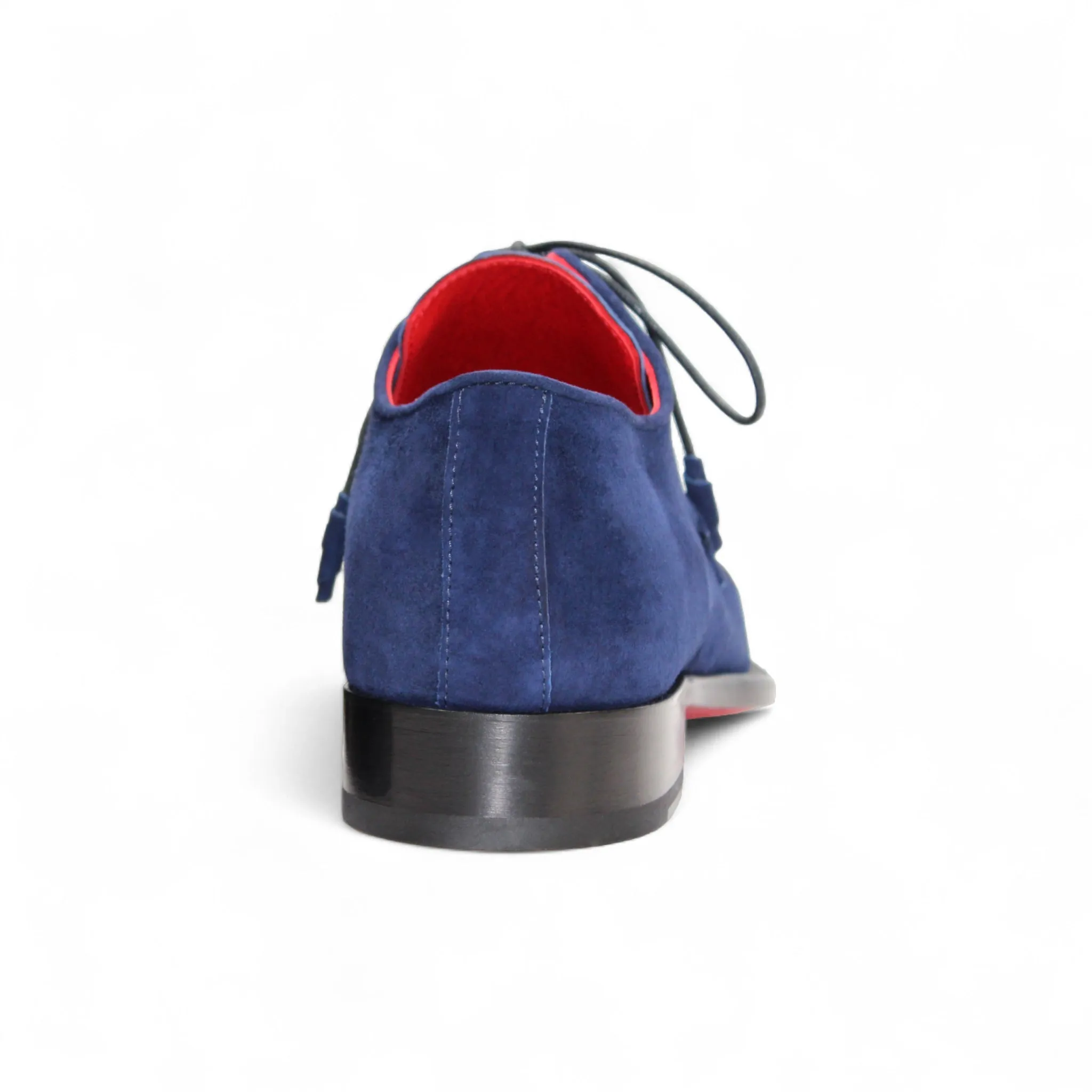 Emilio Franco "Gabriele" Navy Shoes Soft Collar Lining