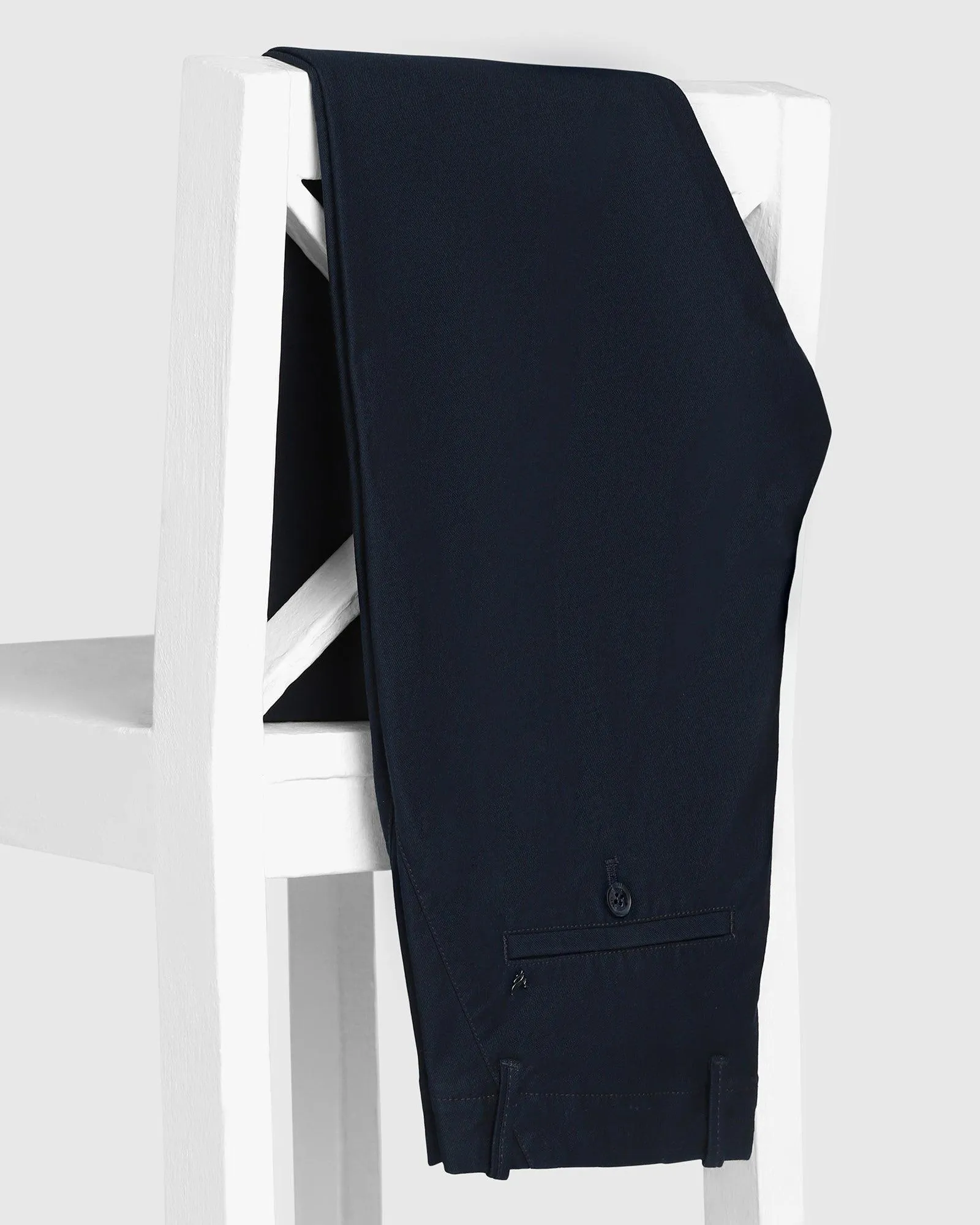 Fit Flex Machine washable Slim Fit B-91 Casual Teal Textured Khakis - Segy