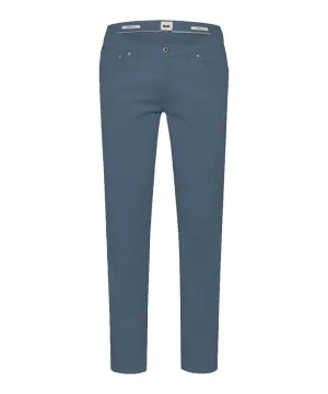 Structured fabric Timeless Comfort Brax Chuck Marathon 5-Pocket Pant in Storm