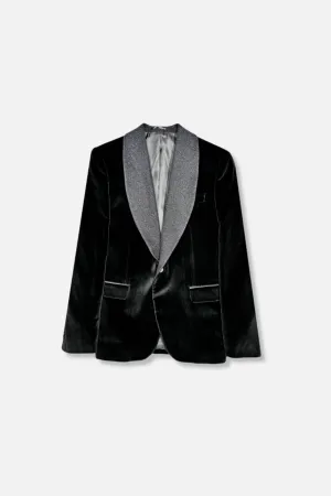 Rugged Daily Style Randle Velvet Slim Fit Blazer