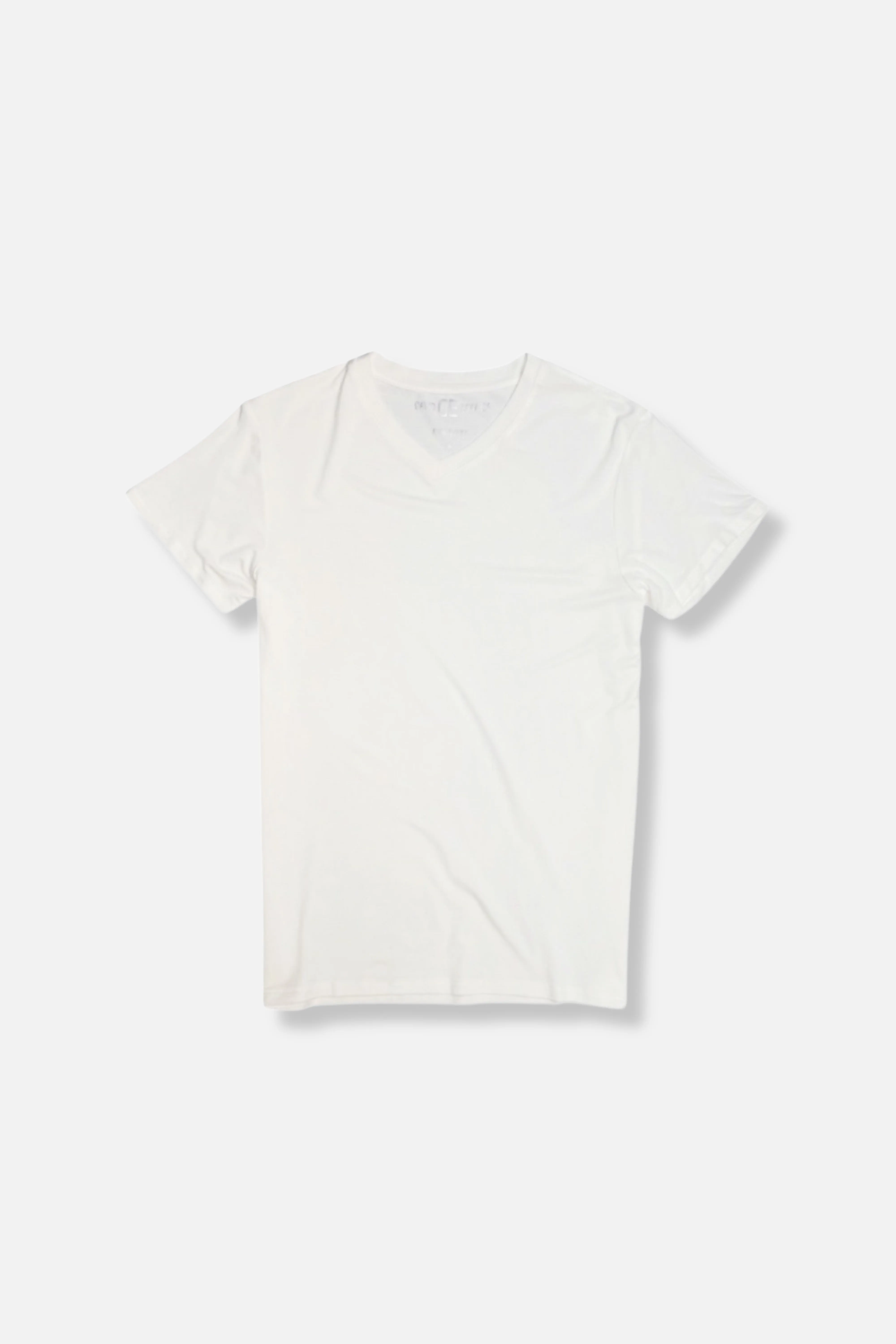 PreShrunkCotton Button Down Delta V-neck T-Shirt