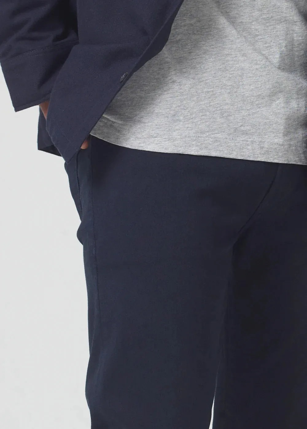 Adler In Stretch Twill- True Navy Earth Fit