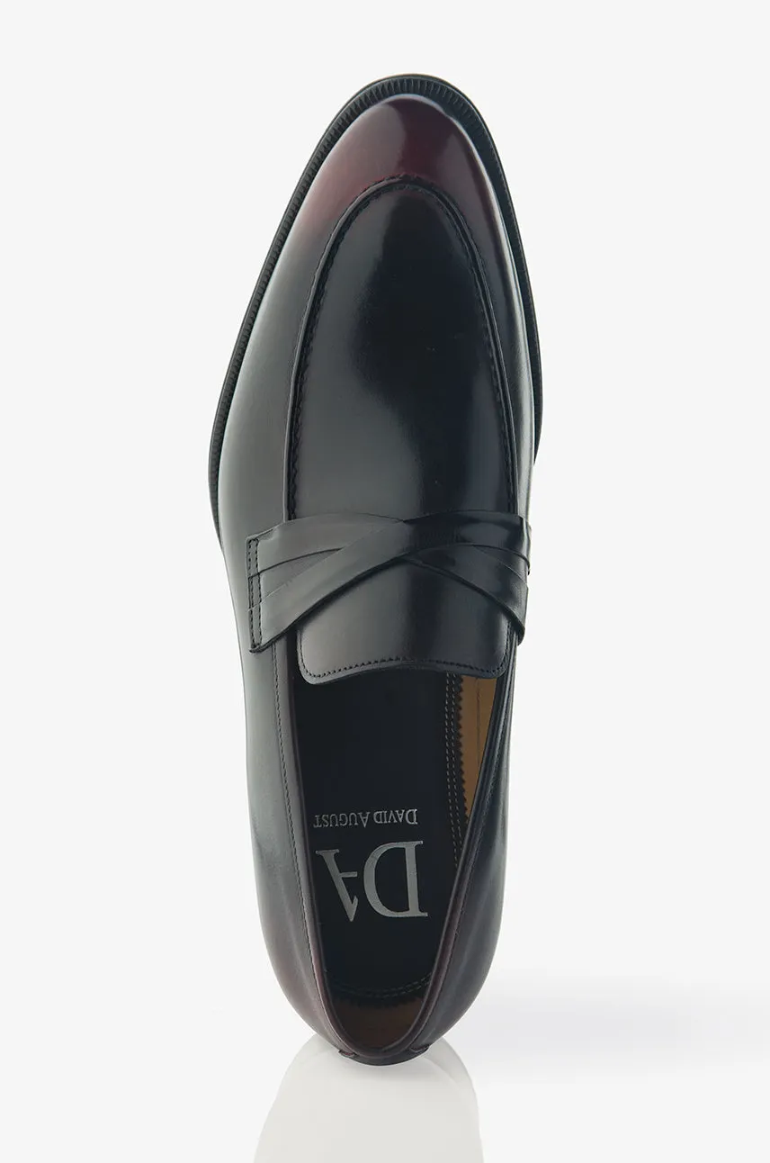 Wild Trek Comfort Slope David August Leather Loafer in Anima