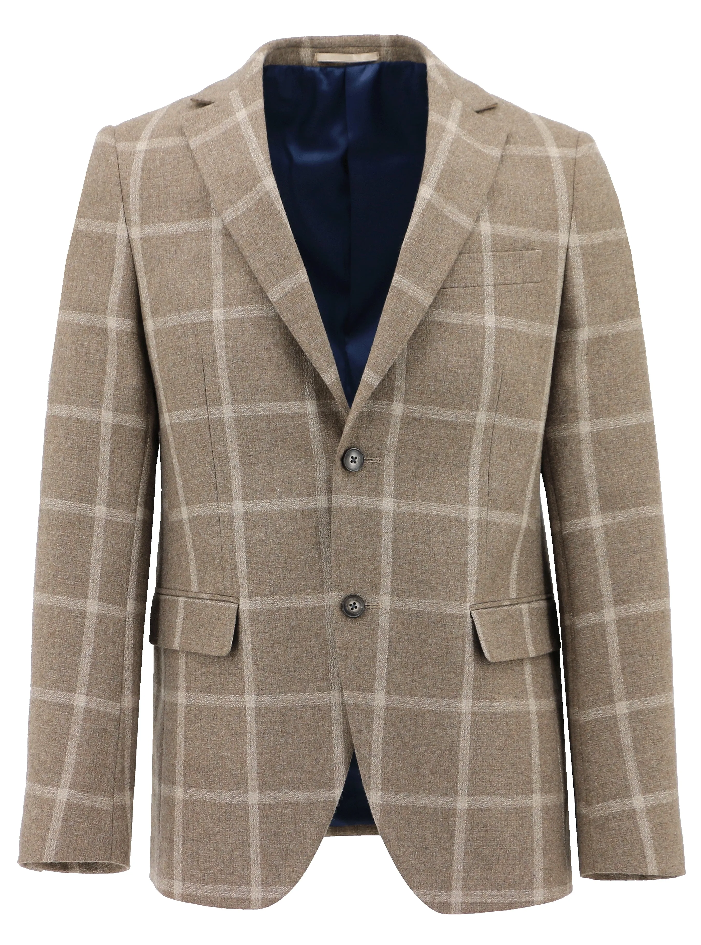 Modular Design Melrose Beige Checked Sports Jacket