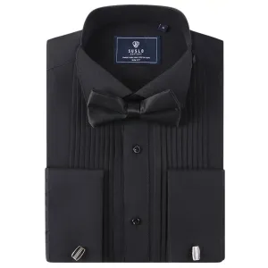 Plus Size TUXEDO SHIRT/Mc-808-1