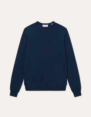 Greyson Merino Knit - Dark Navy slow life