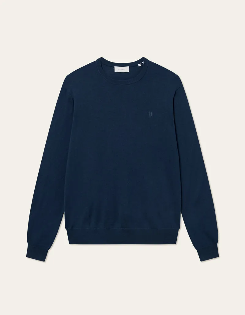 Greyson Merino Knit - Dark Navy Easy Fashion