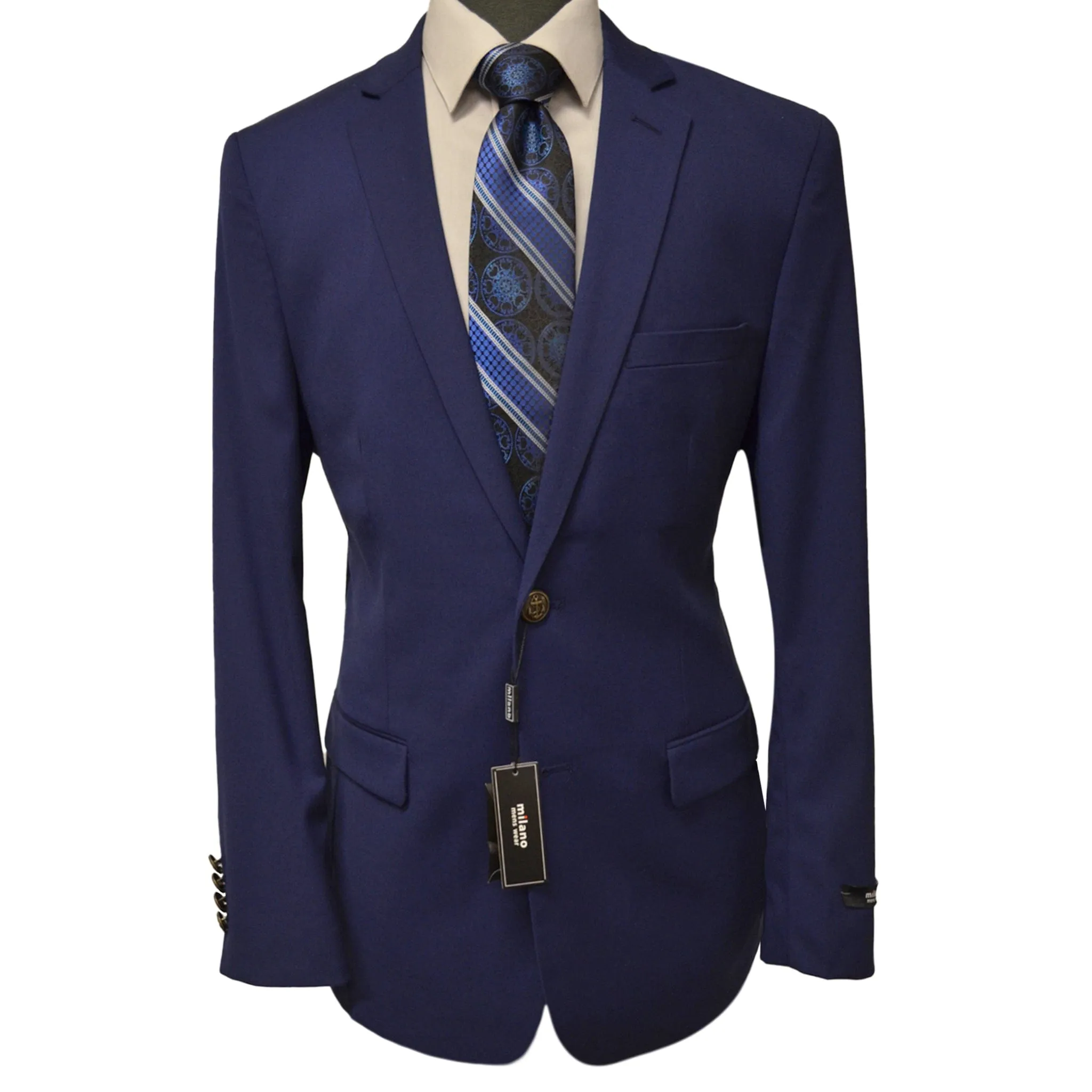 MILANO LABEL SPORT COAT/Sp100 Simple Fit MultiPocket Layout