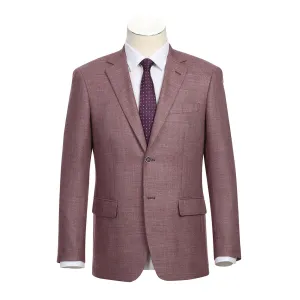 Alessandro Vitello by Renoir New Slim Fit Blazer Wine 294-25 Ergonomic Cut