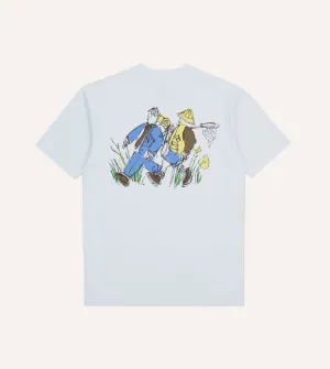 Drake??s and New Balance White Graphic T-Shirt Modern Twist