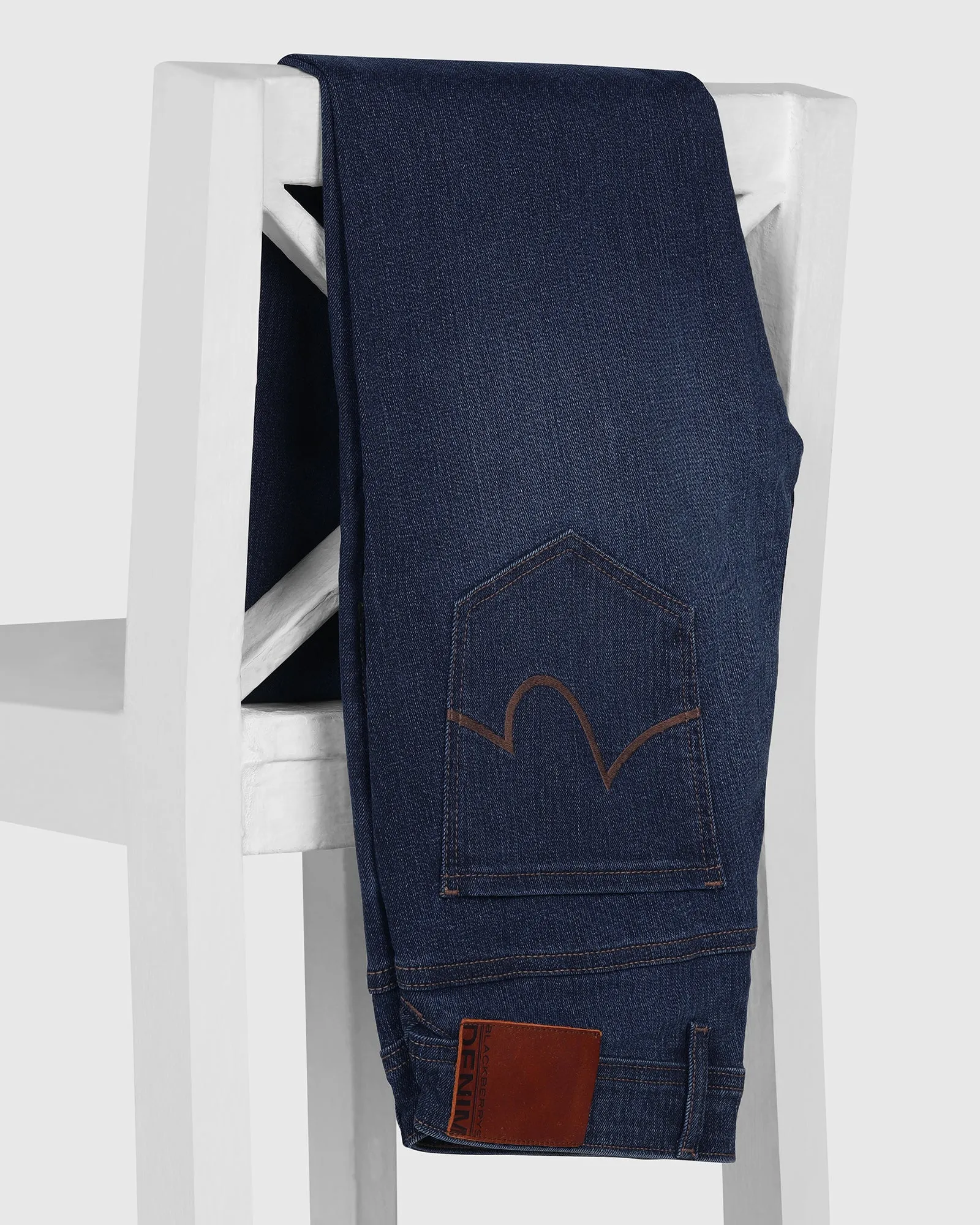 Everyday Outdoor Enthusiast Vibrant Superflex Slim Yonk Fit Indigo Jeans - Asahi