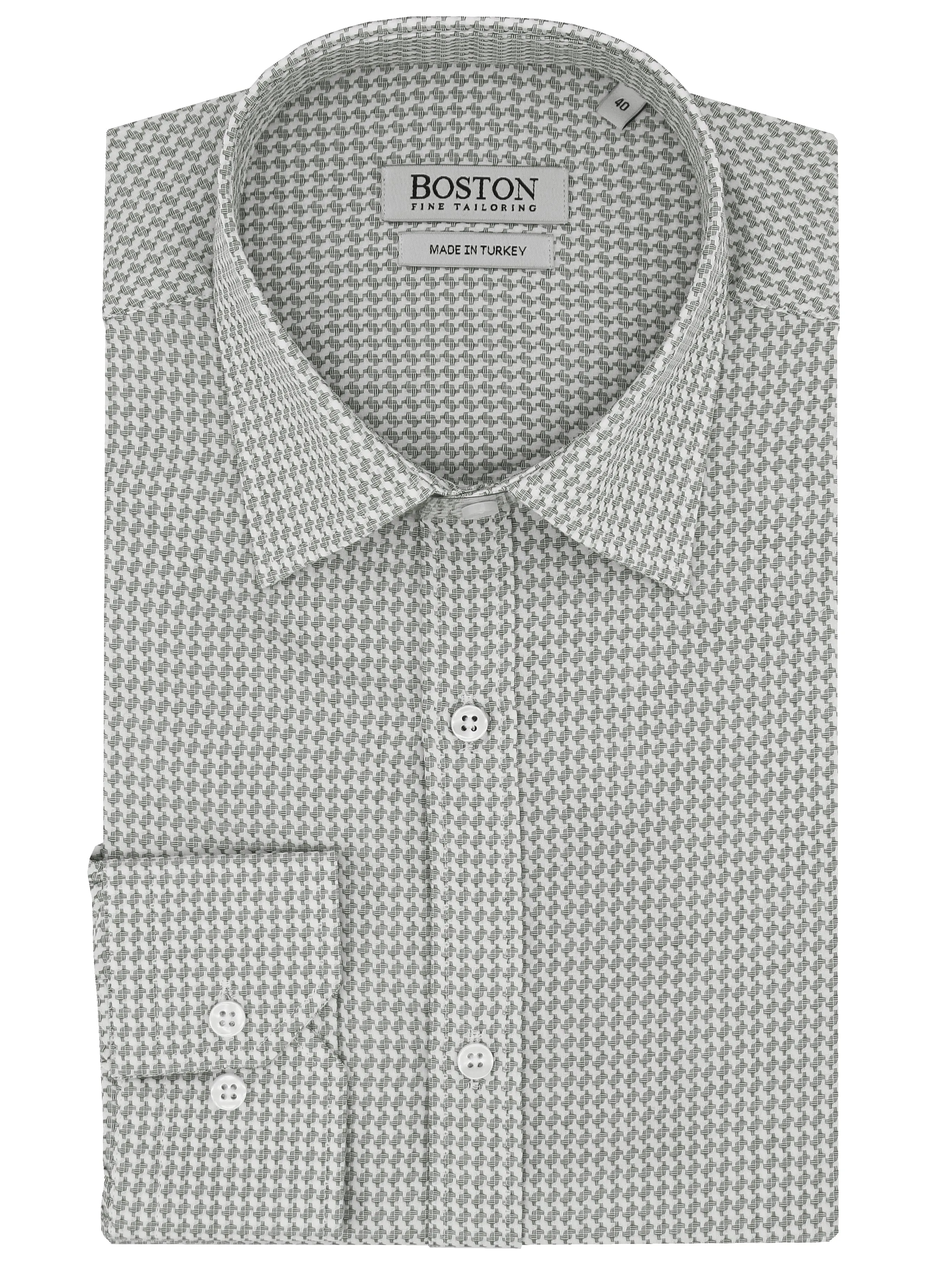 Liberty Casual Black Woven Printed Shirt Microfiber Material Vibrant color